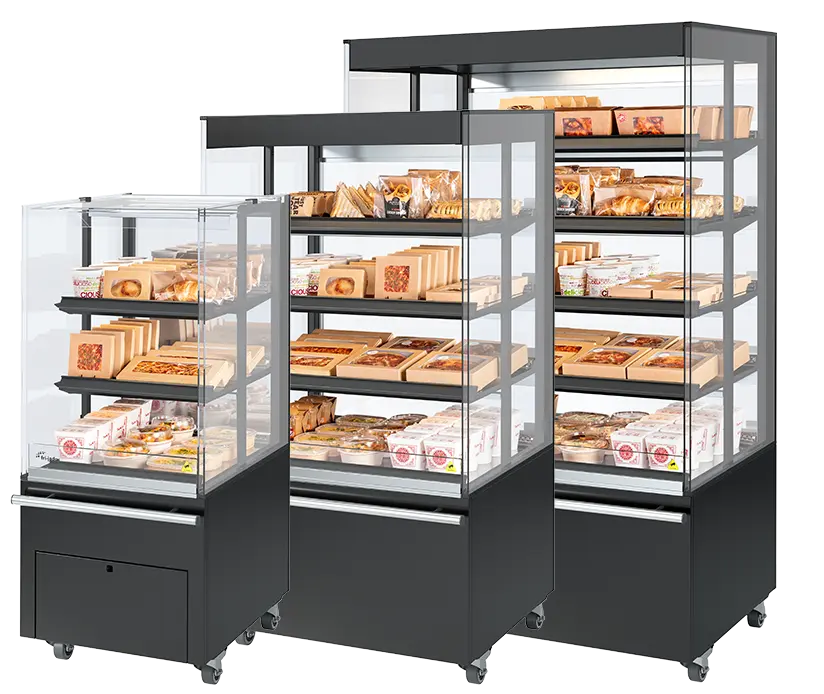 Fri-Jado MDD range - heated merchandisers